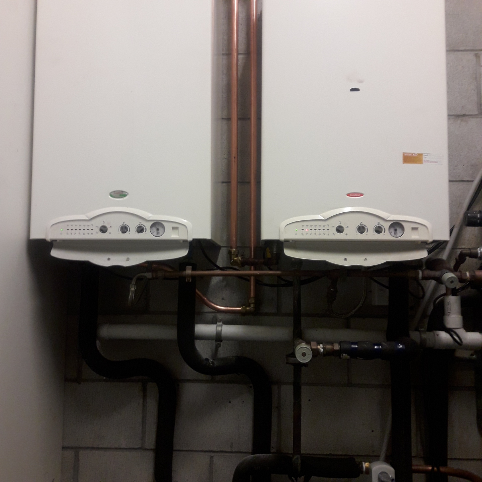 Dual boiler hydronic system