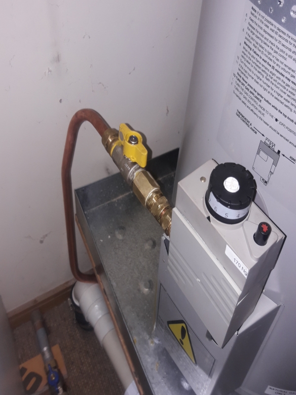 Isolation valve fitted for testing