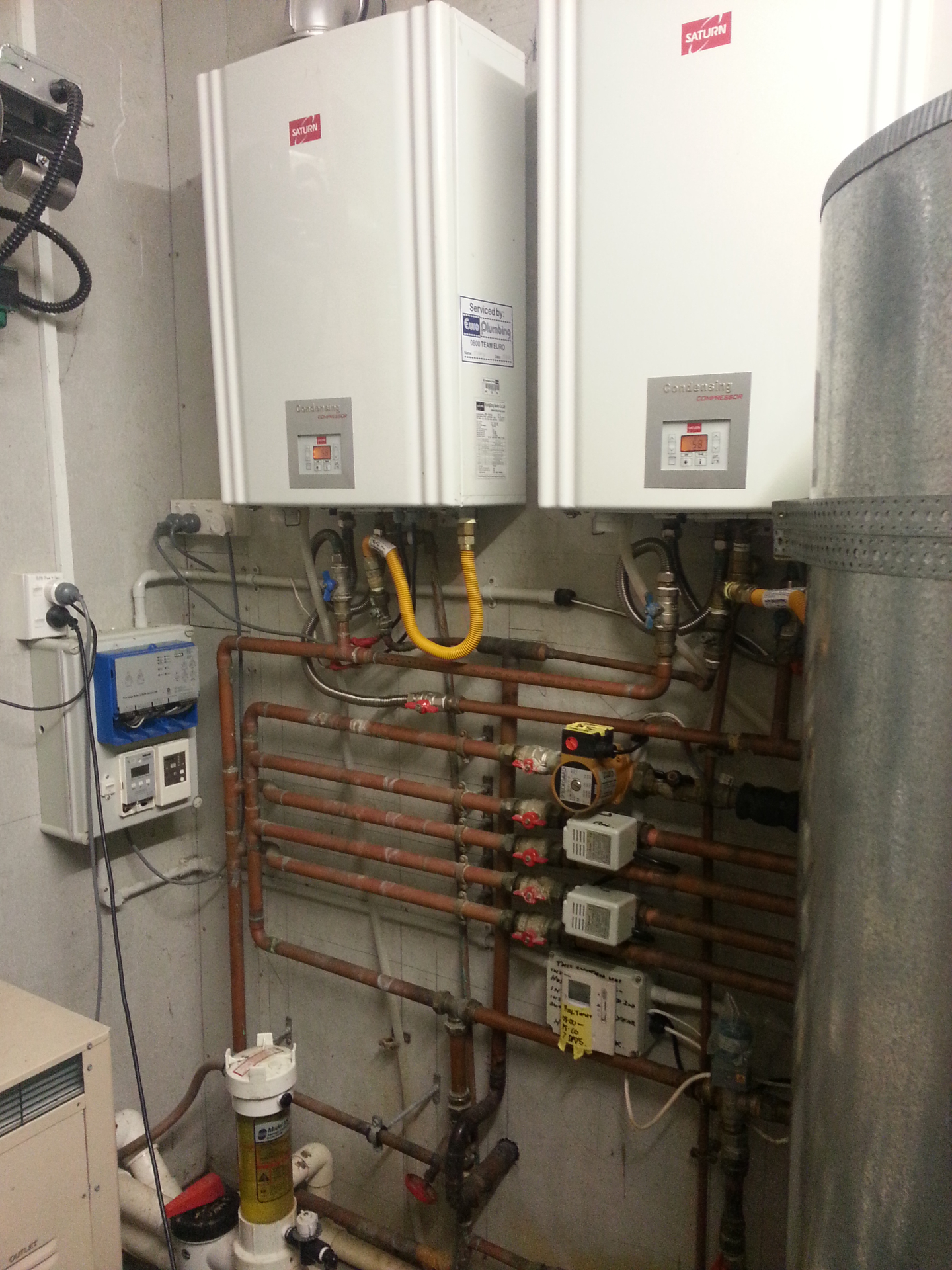 Saturn condensing boilers